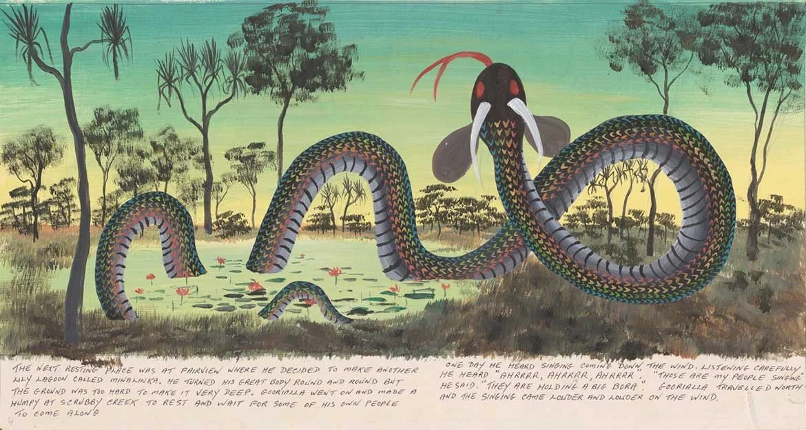 Goobalathaldin Dick Roughsey — A legend in art & story